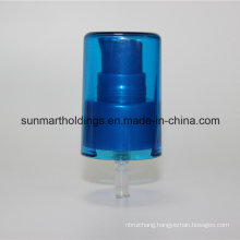 Aluminum Plastic Cream Pump with Overcap